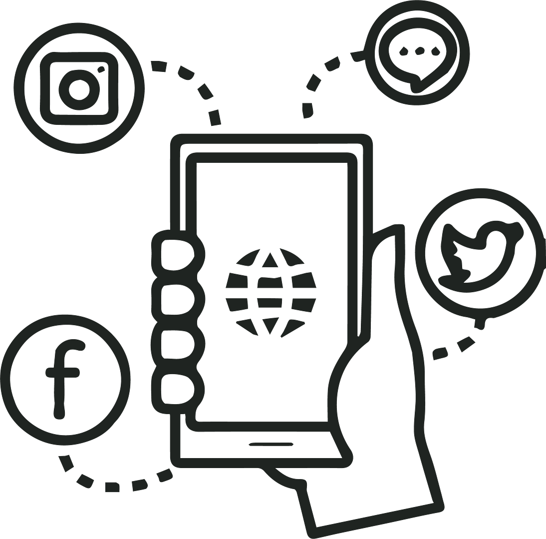 Paid Social Media - Gray